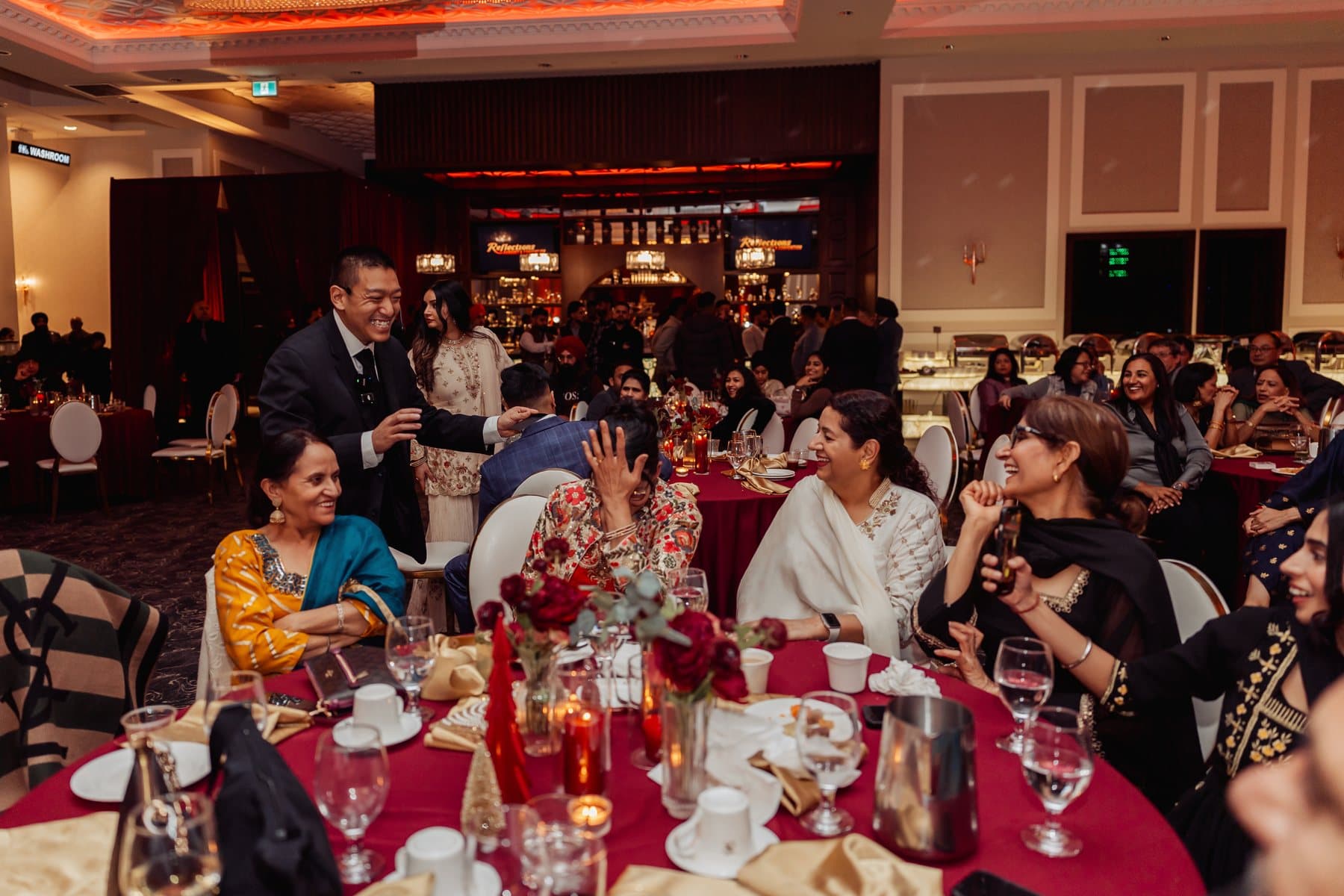 John Ha Magic event reaction photo from the Best Magic Pictures gallery: ktl holidayparty michellediamond 413